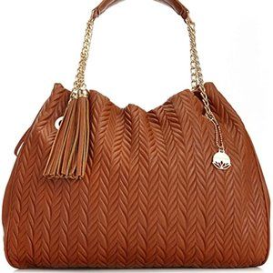 Big Buddha JLopez Cognac Bag